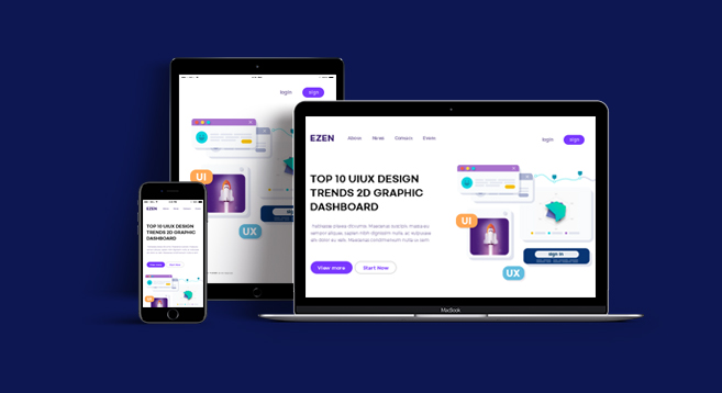 웹 UI/UX 콘텐츠 디자인